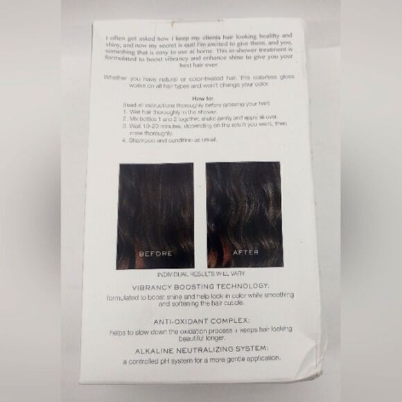 FREE with Purchase Kristin Ess Clear Hair Gloss NIB Beauty Cosmetic Accessories - Picture 3 of 5